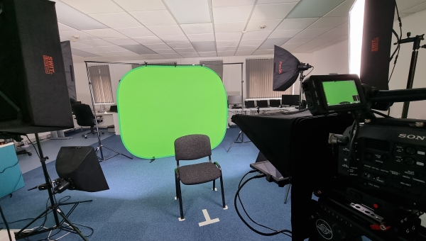 Green screen filming with remote production